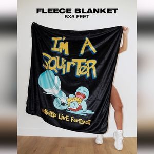 I'm a Squirter fleece blanket